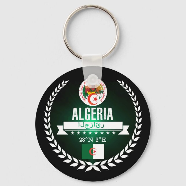 Porte-clés Algérie (Recto)