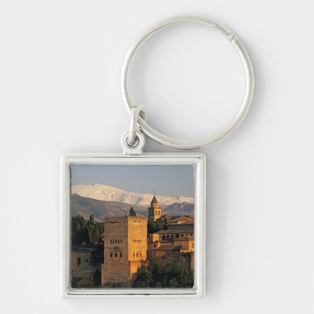 Porte-clés Alhambra; Grenade; Andaslusia, Espagne, Sierra (Devant)