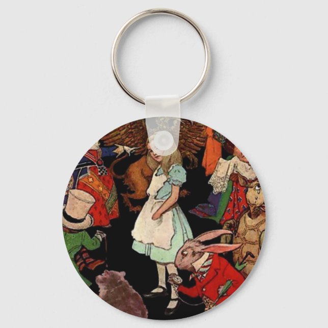 Porte-clés Alice au pays des merveilles (Recto)