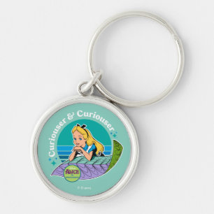 Porte-clés Alice au pays des merveilles   Curiouser & Curious