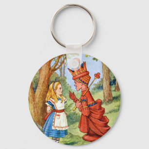 PORTE-CLÉS ALICE ET LA REINE ROUGE