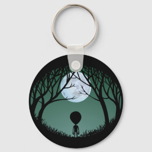 Porte-clés Alien Art Key Chain Extraterrestrial Gifts & Decor