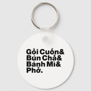 Porte-clés Alimentation de rue vietnamienne