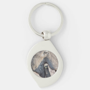 Porte-clés Alimentation des éléphants