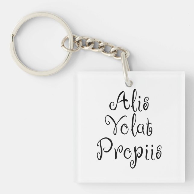 Porte-clés Alis Volat Propiis (Devant)