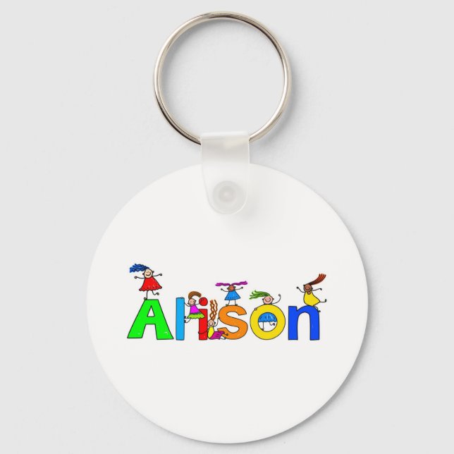 Porte-clés Alison (Recto)