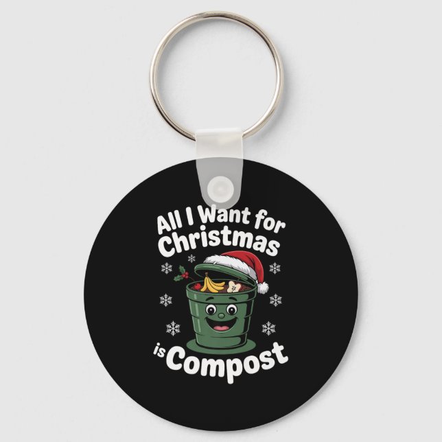 Porte-clés All I Want Comst Zero-waste Christmas Environmenta (Recto)