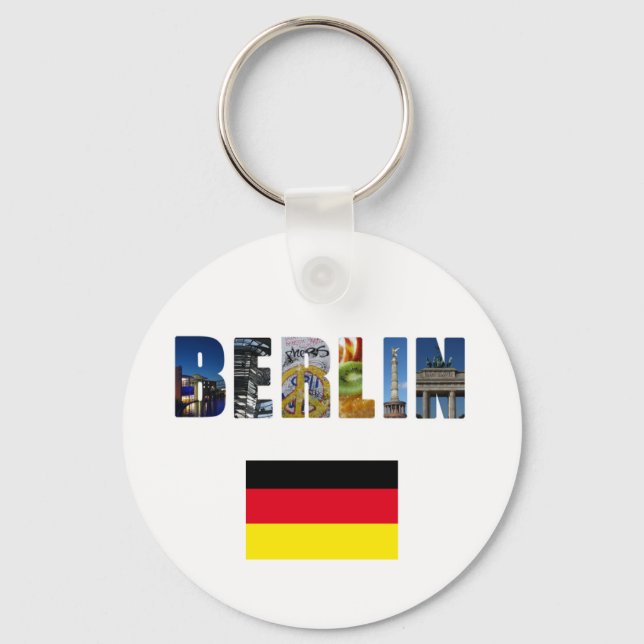 Porte-clés Allemagne de Berlin (Recto)