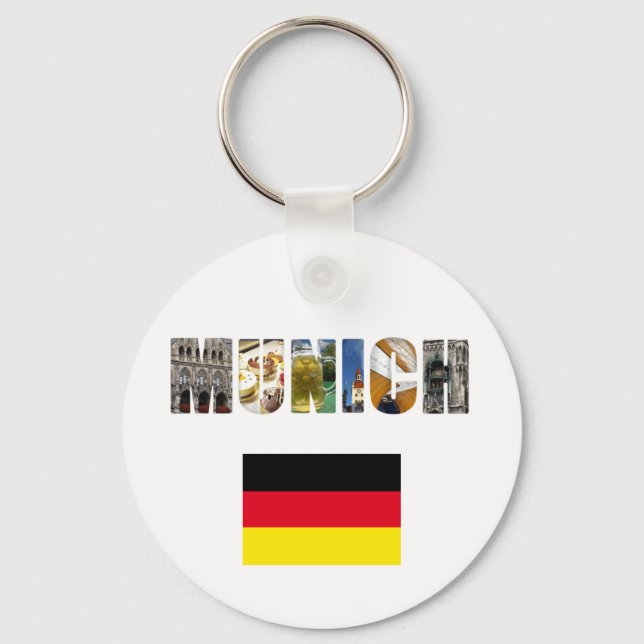 Porte-clés Allemagne de Munich (Recto)