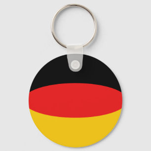 Porte-clés Allemagne Porte - clé du drapeau Fisheye