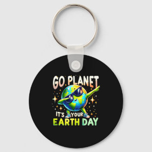 Porte-clés Aller planète c'est votre journée de la Terre Cita