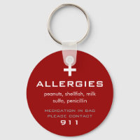 Allergies Porte - clé