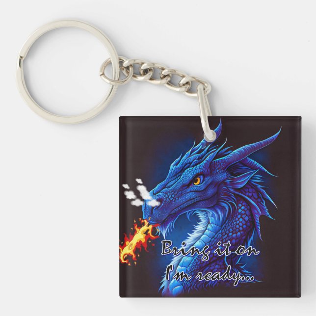 Porte-clés Allez-y (Devant)