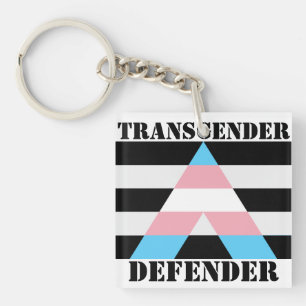 Porte-clés Allié de défenseur de transsexuel