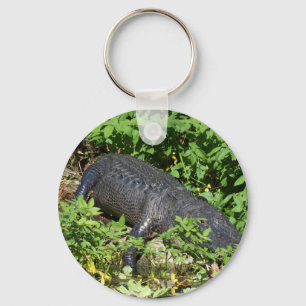 Porte-clés Alligator Silver River