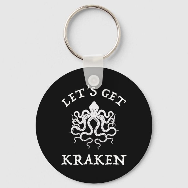Porte-clés Allons chercher Kraken (Recto)
