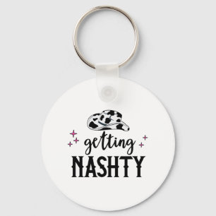Porte-clés Allons-y les filles se marient Nashty Mariée se fa