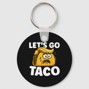 Porte-clés Allons-y Taco Drôle Taco Mardi Taco Amoureux Foodi