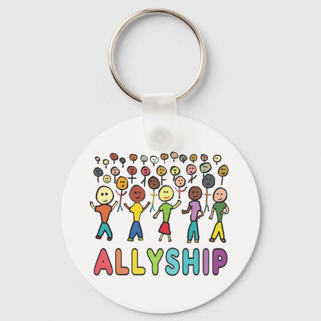 Porte-clés Allyship (Recto)