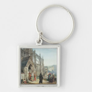 Porte-clés Alma-Tadema Faust et marguerite des prés, 1857