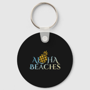 Porte-clés Aloha Beach Hawaii Surf Pineapple Party Sun S