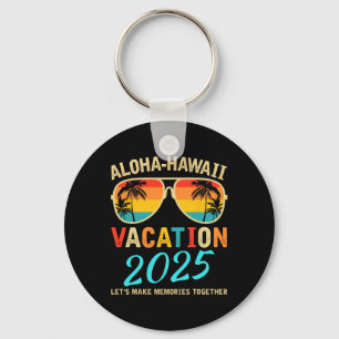 Porte-clés Aloha Hawaii Voyage en famille 2025 Faire des souv