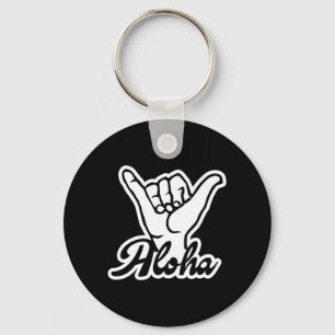 Porte-clés Aloha Shaka Main, Hang Loose signe