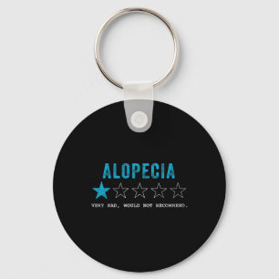 Porte-clés Alopecia Mois de sensibilisation Costume Ruban Cad