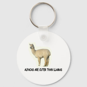 Porte-clés Alpacas are cuter than llamas