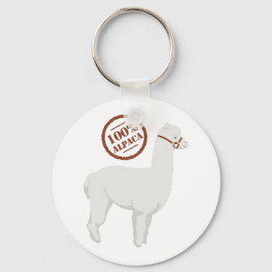 Porte-clés Alpaga 100%