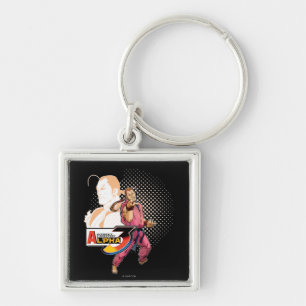 Porte-clés Alpha 3 Dan de Street Fighter