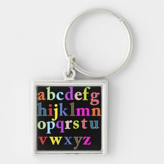 Porte-clés Alphabet (Devant)