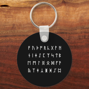 Porte-clés Alphabet Runique [Futhorc]