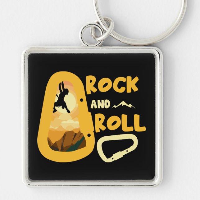 Porte-clés Alpinisme Haut Sur La Vie (Devant)