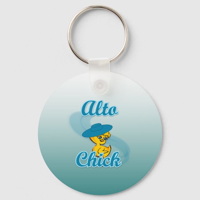 Porte-clés Alto Chick #3 (Recto)