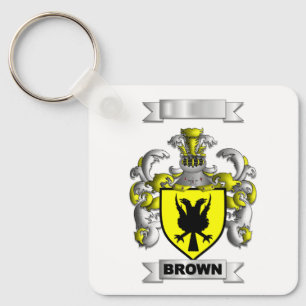 Porte-clés Aluminium Bouclier de Famille Nom de Fa