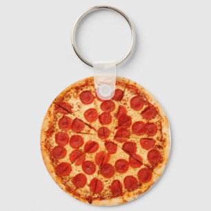 Porte-clés amant classique de pizza