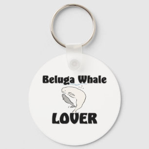 Porte-clés Amant de baleine de beluga