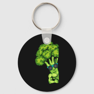 Porte-clés Amateur de brocoli Légumes sains Gymnastique Fitne