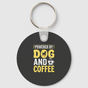 Porte-clés Amateur de café chien propulsé par le design