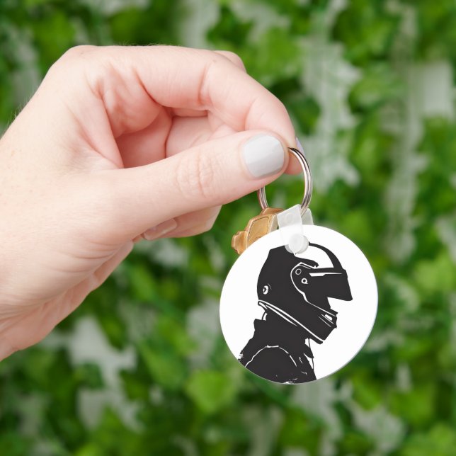 Porte-clés Amateurs de moto (main)