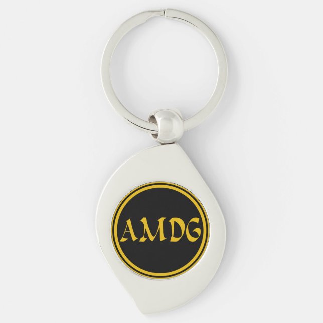 PORTE-CLÉS AMDG (Devant)