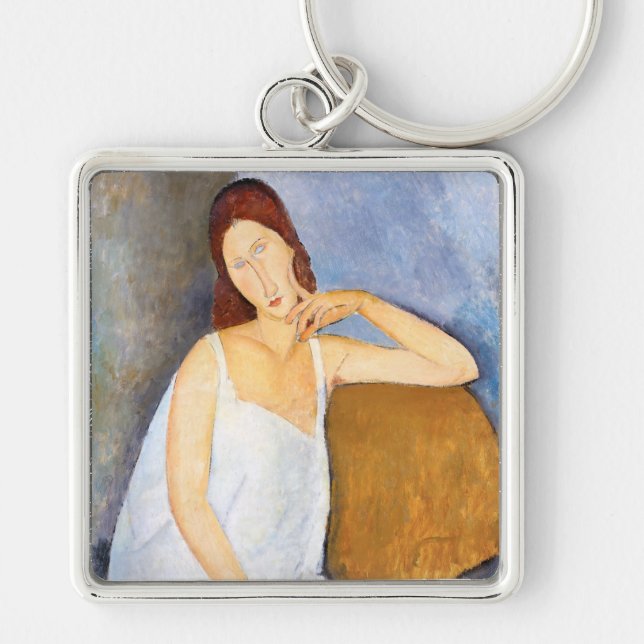 Porte-clés Amedeo Modigliani - Jeanne Hebuterne (Devant)