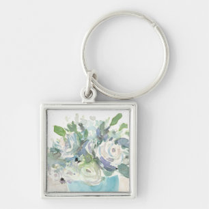 Porte-clés Aménagement de printemps - Bouquet d'aquarelle