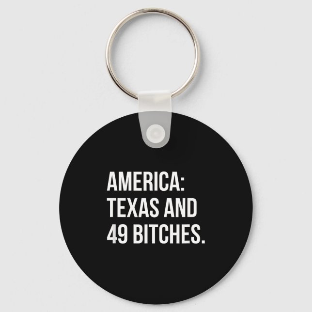 Porte-clés America Texas And 49 Es  (Recto)
