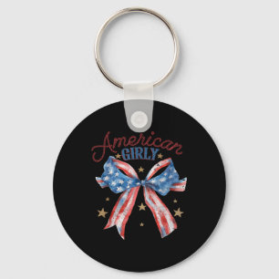 Porte-clés Américaine Féminine Mignonne Coquette Arc 4 Juille