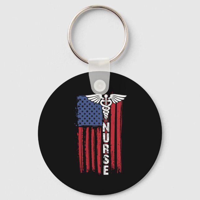 Porte-clés American Flag (Recto)