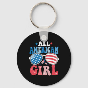 Porte-clés American Girl Sungles 4 Juillet Famille Correspond