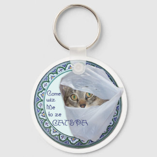 Porte-clés American Shorthair - Spa pour chats, Oui !