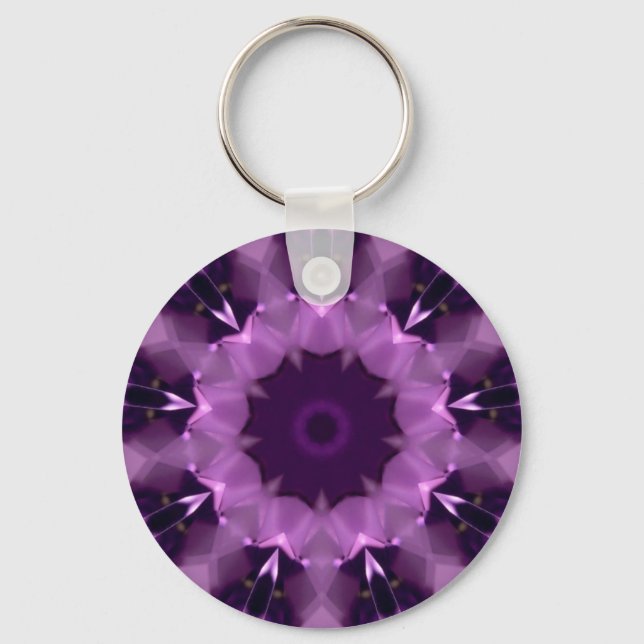 Porte-clés Amethyst Kaleidoscope (Recto)